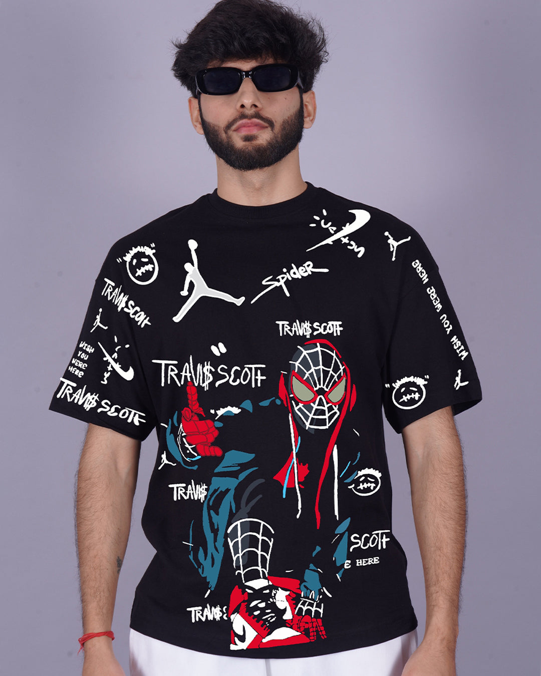 Experience the Magic: Pack of 2 Men's Travis Oversized T-Shirts(*)