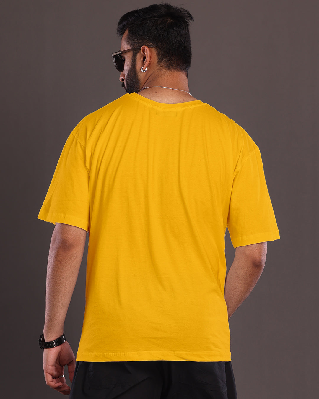 Men's Yellow Oversized T-Shirt - Death Note